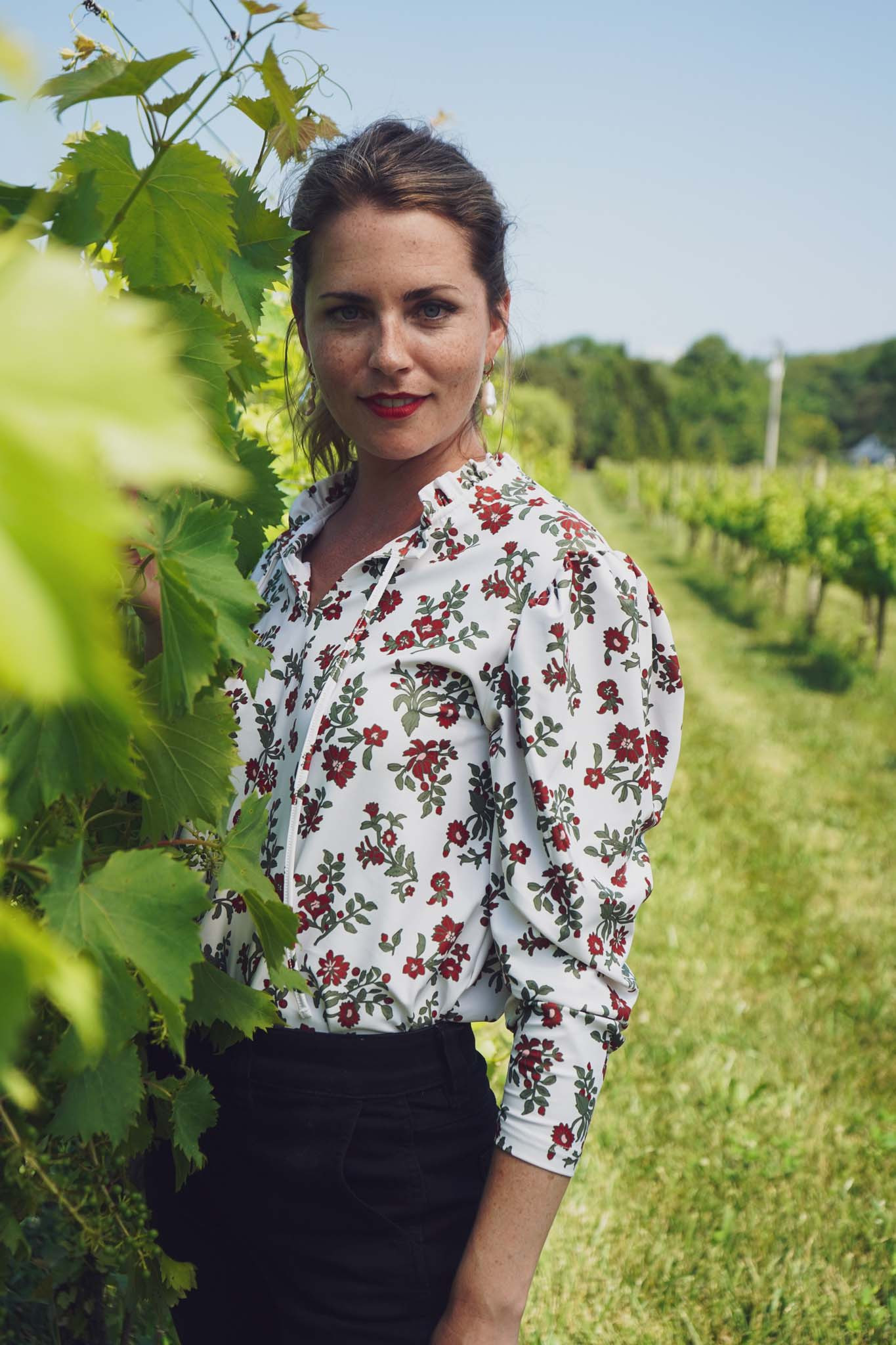 The Rosie Top - Hollyhock Bloom | Smith and Quinn