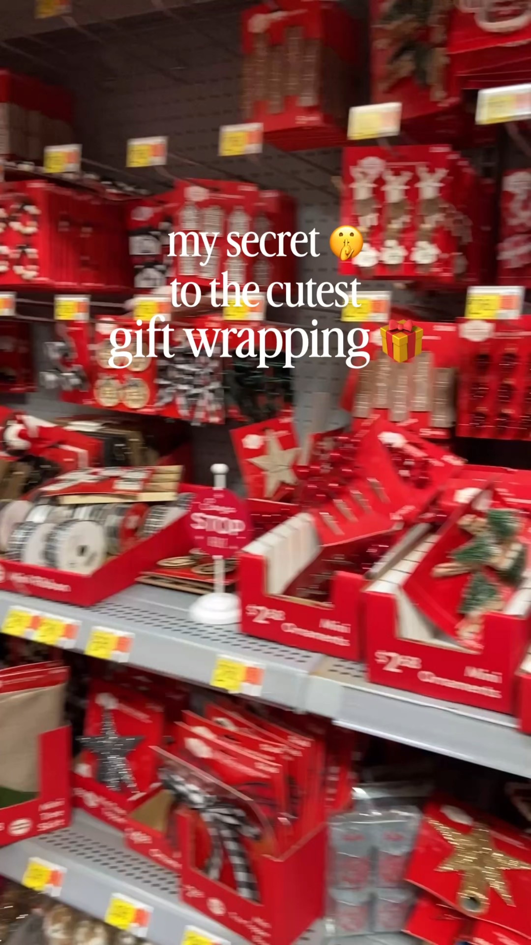 Gift wrapping hack! Christmas gift wrap. 

#LTKHome #LTKHoliday #LTKSeasonal