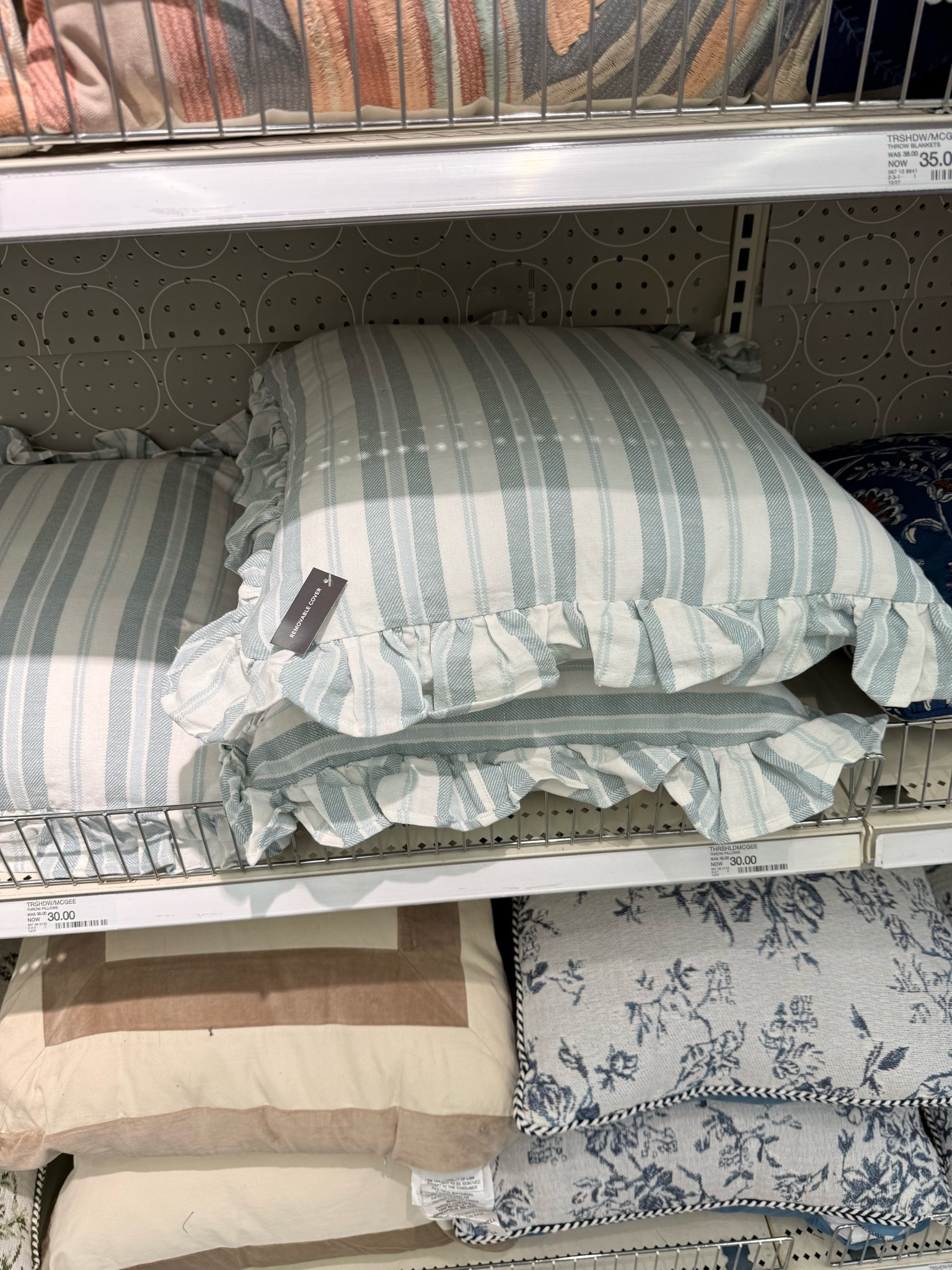 Found the best affordable outdoor pillows at Target right now! The Threshold x Studio McGee collection has the cutest striped outdoor pillows, chunky knit throw pillows, ruffled accent pillows, and geometric patterned pillows — all perfect for patio, porch, or backyard decor. Most styles are under $35 and available in neutral tones.

#LTKSeasonal #LTKHome