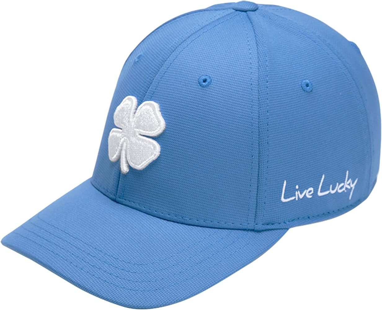 Black Clover Spring Luck Carolina Blue L/XL Hat with White Clover | Amazon (US)