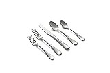 Cambridge Silversmiths Eloquence Mirror 20-Piece Flatware Set | Amazon (US)