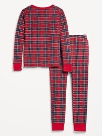 Gender-Neutral Graphic Snug-Fit Pajama Set for Kids | Old Navy (US)