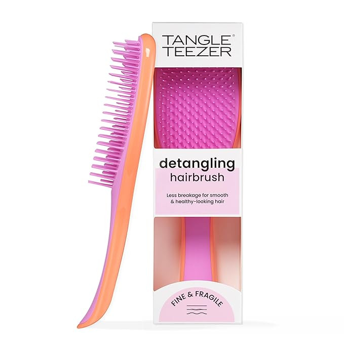 Tangle Teezer Fine & Fragile Ultimate Detangler Brush, Dry & Wet Hair Brush to Detangle & Reduce ... | Amazon (US)