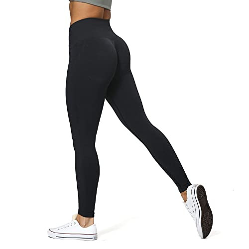 Aoxjox Scrunch Seamless Leggings for Women High Waisted Tummy Control 2.0 Smile Contour Workout Y... | Amazon (US)