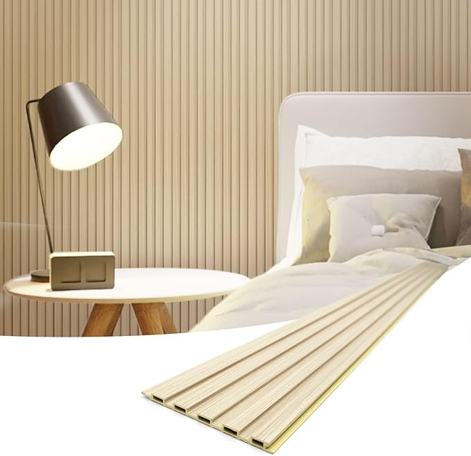 Art3d Slat Wall Panels, WPC Soundproof 3D Wall Paneling for Interior Wall Decor, TV Background, 8... | Amazon (US)