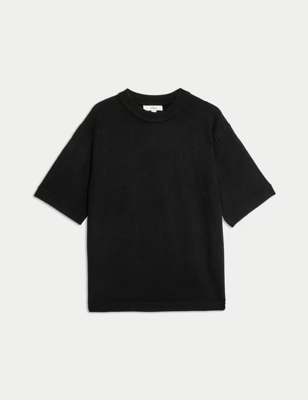 Air-Yarn Crew Neck Knitted Top | Marks & Spencer (UK)