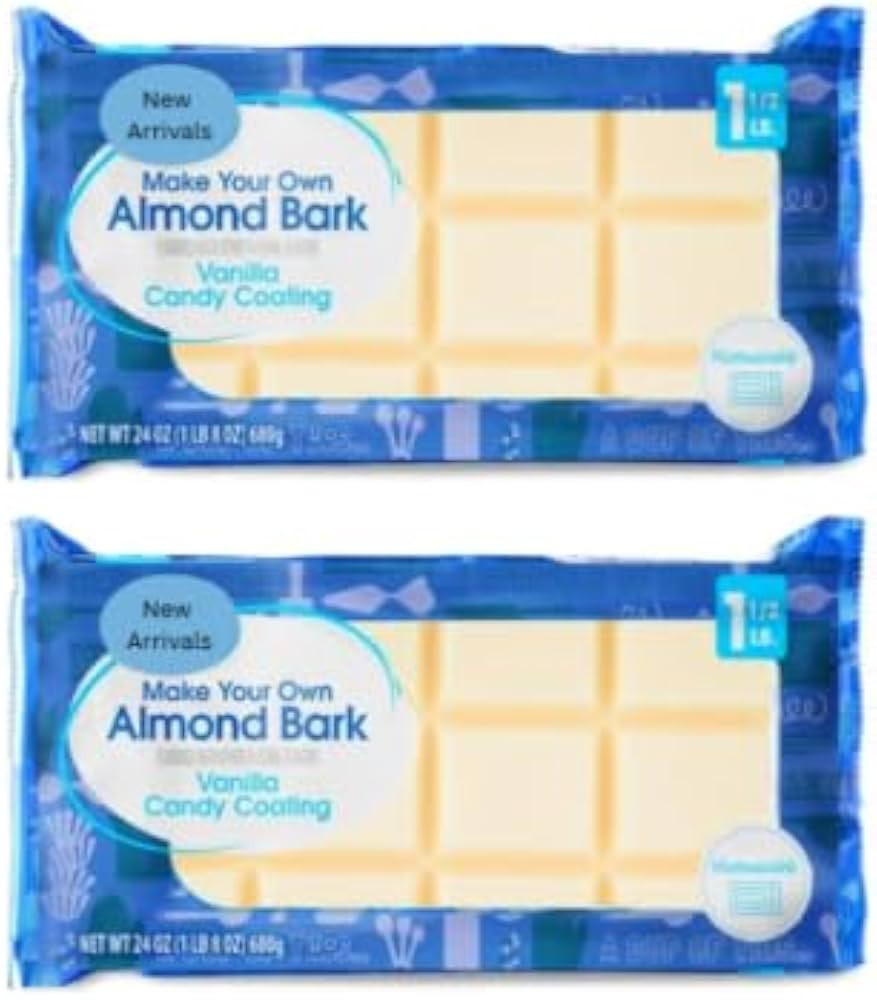 Almond Bark Vanilla,Vanilla-Flavored Baking Coating for Dipping, Drizzling, Candy Making & Desser... | Amazon (US)