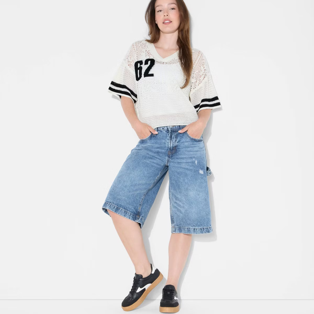 Women's Short Sleeve Jersey Pullover Sweater - Wild Fable™ | Target