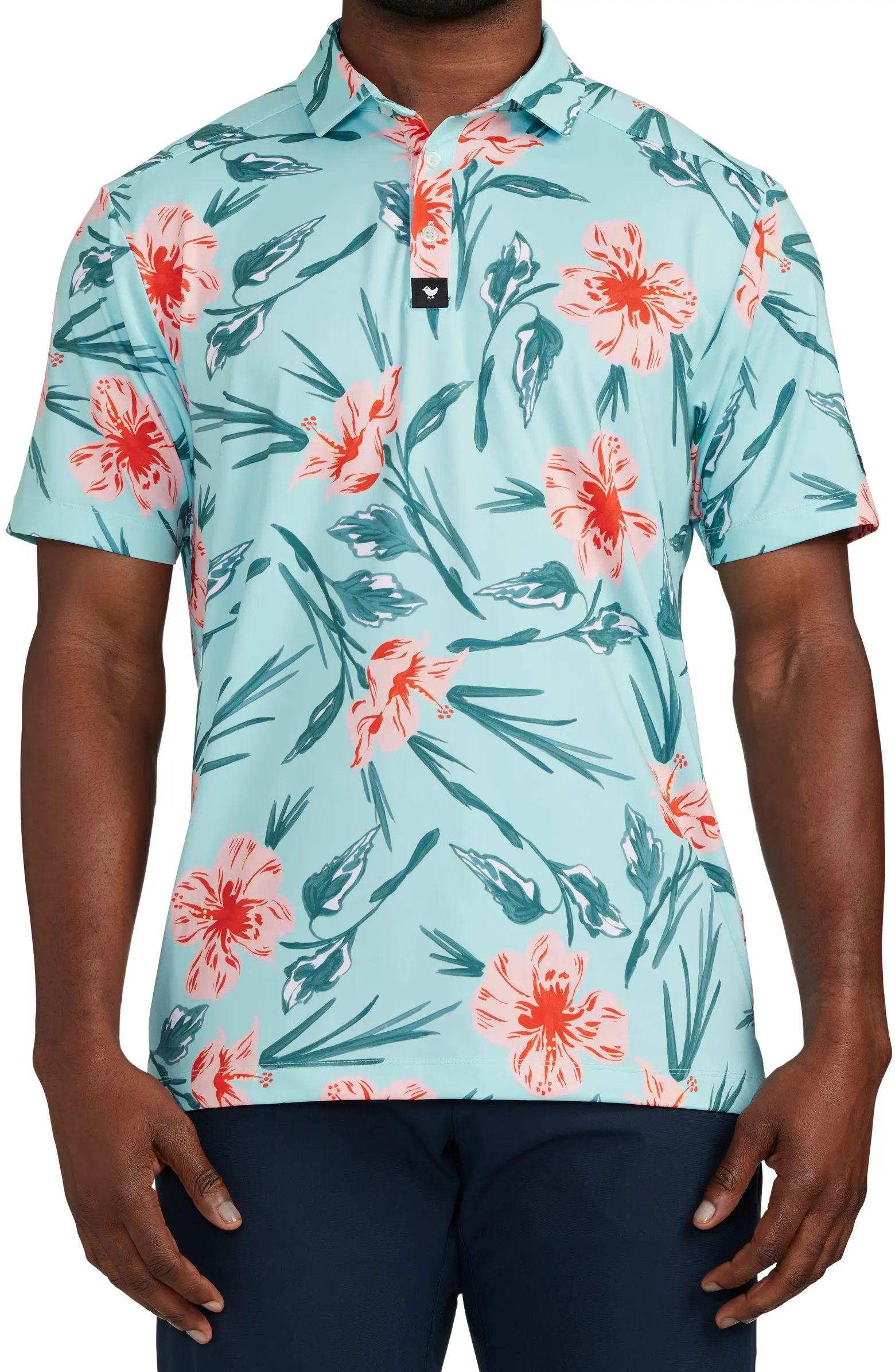 Never Lei Up Performance Golf Polo | Nordstrom