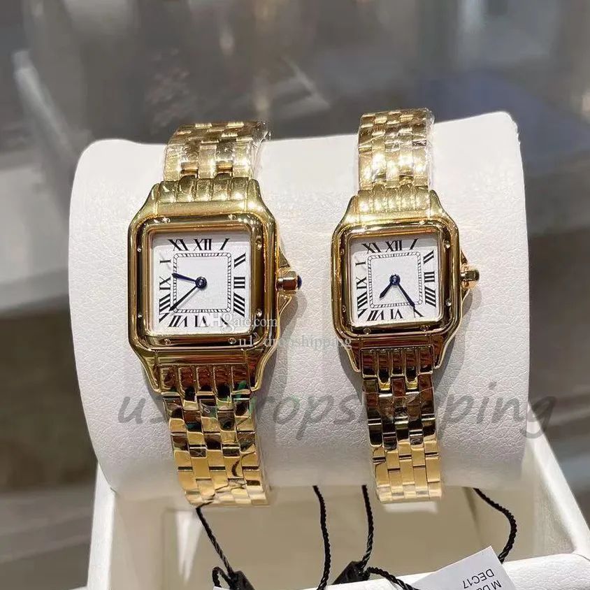 Womens Watches square gold quartz watch Stainless Steel Super Luminous Wristwatches women waterpr... | DHGate