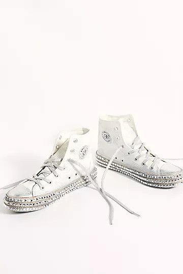 Cruise Studded Hi Top Sneakers | Free People (Global - UK&FR Excluded)