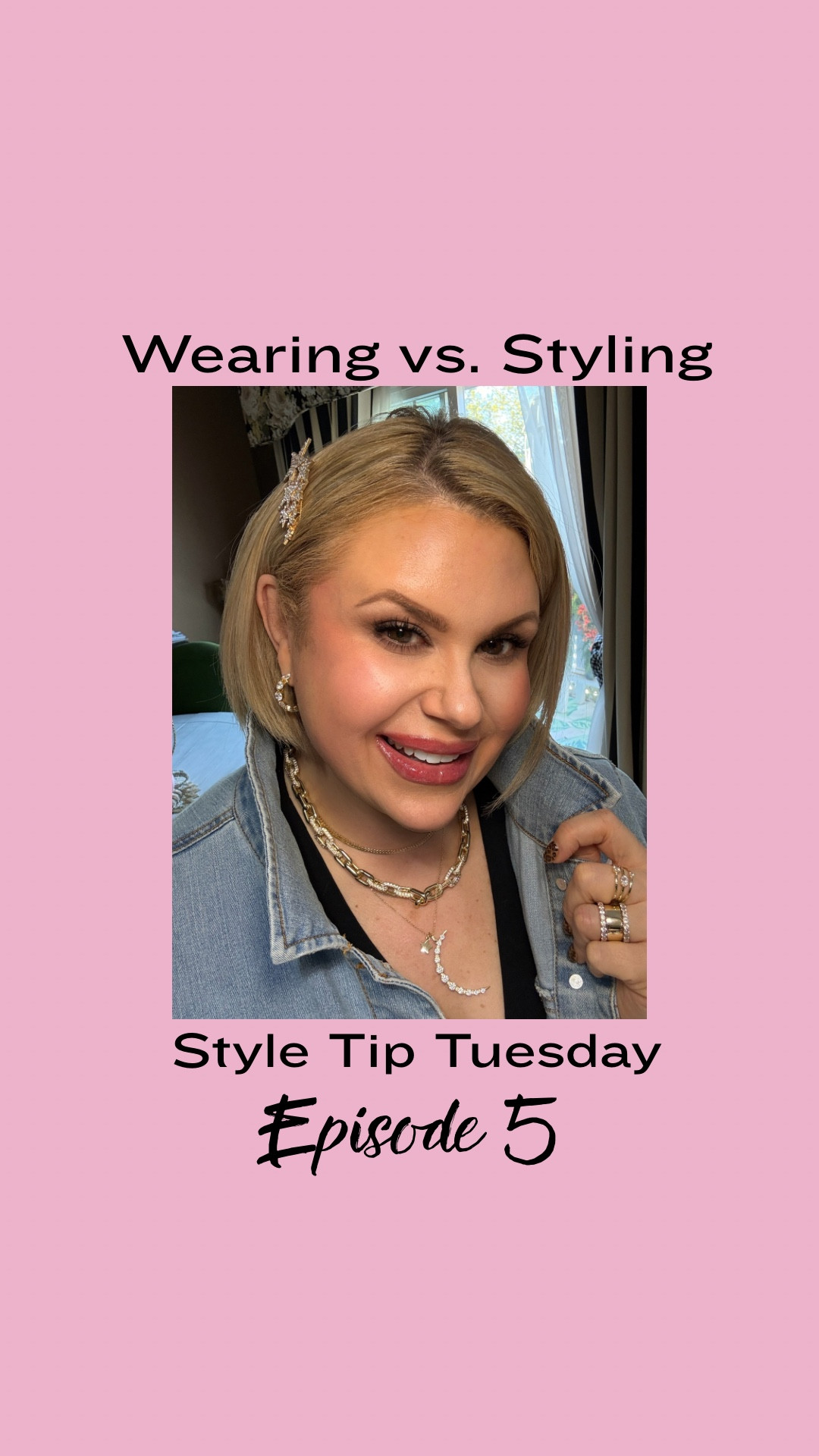 There’s a fine line between wearing an outfit… and styling one. 🖤

Style Tip Tuesday → Elevating the basics ✨

We started with a simple black two-piece set.
Then added intention:
👠 Red shoes + red purse for a bold pop of color
🧣 A silk scarf for polish
💎 Simple jewelry for finishing touches

Look two?
Effortless contrast — a denim jacket, embellished Gucci sneakers, and sparkle that catches the light just right.

Small details. Big impact.
That’s the difference between an outfit… and style.


#LTKStyleTip #LTKMidsize #LTKPlusSize