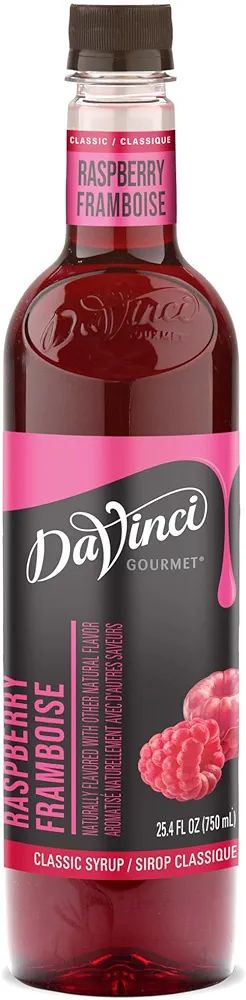 DaVinci Gourmet Classic Raspberry Syrup, 25.4 Fluid Ounce (Pack of 1) | Amazon (US)