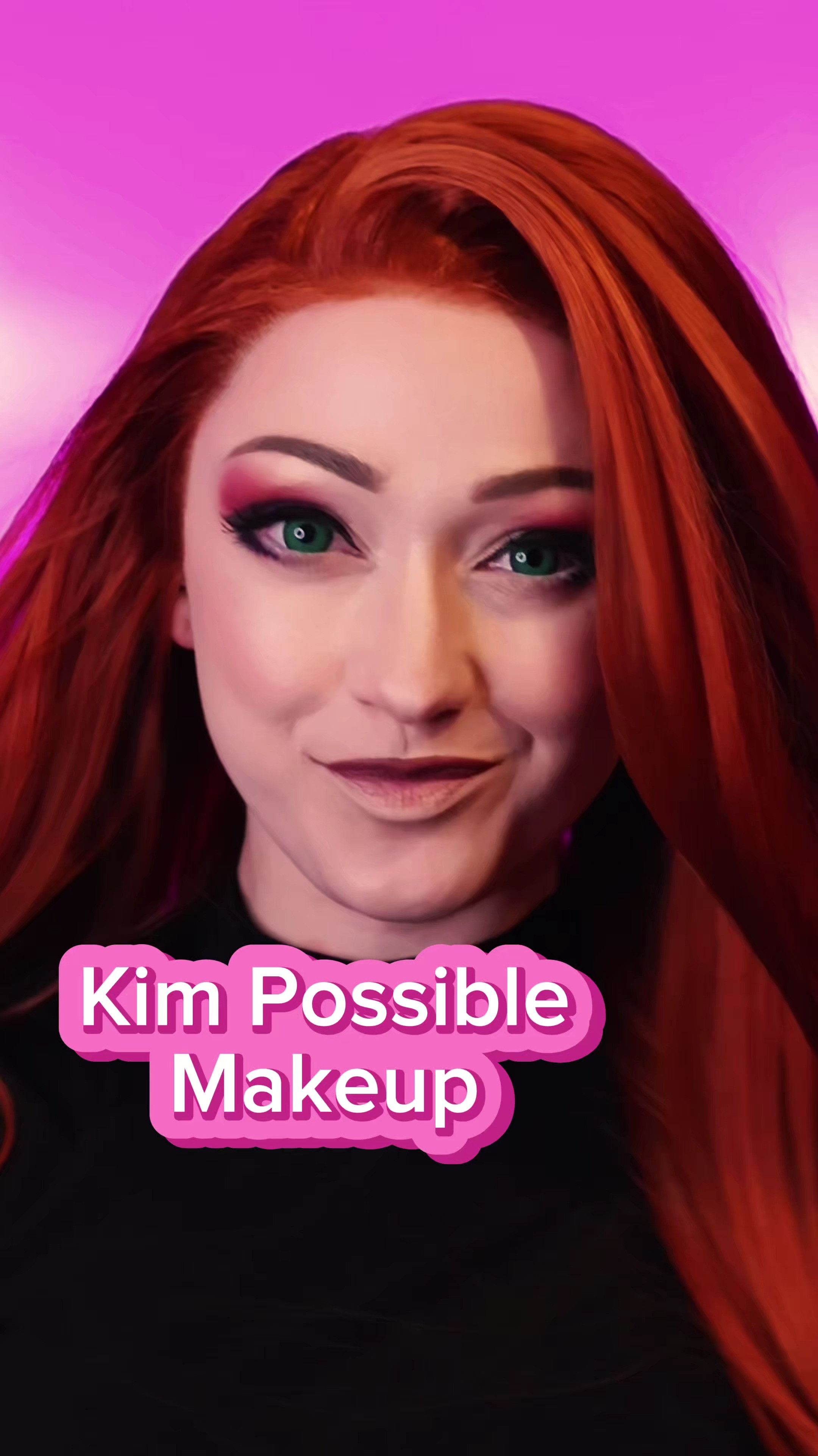 My attempt at a Kim Possible makeup look 😊 

 #LTKBeauty