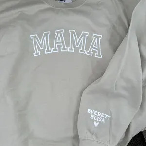 Personalized Mama Sweatshirt With Kid Names on Sleeve, Mothers Day Gift, Birthday Gift for Mom, N... | Etsy (US)