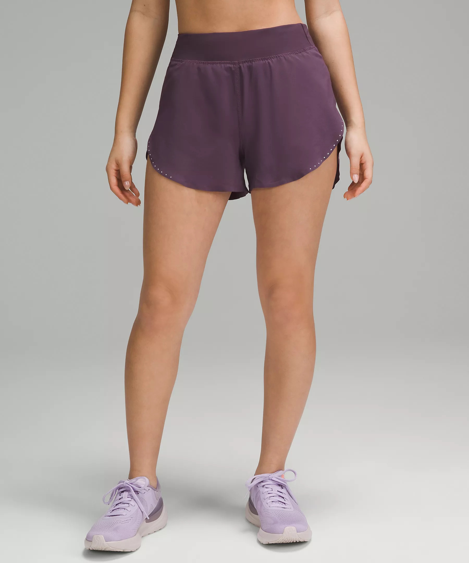 Fast and Free Reflective High-Rise Classic-Fit Short 3" | Lululemon (US)