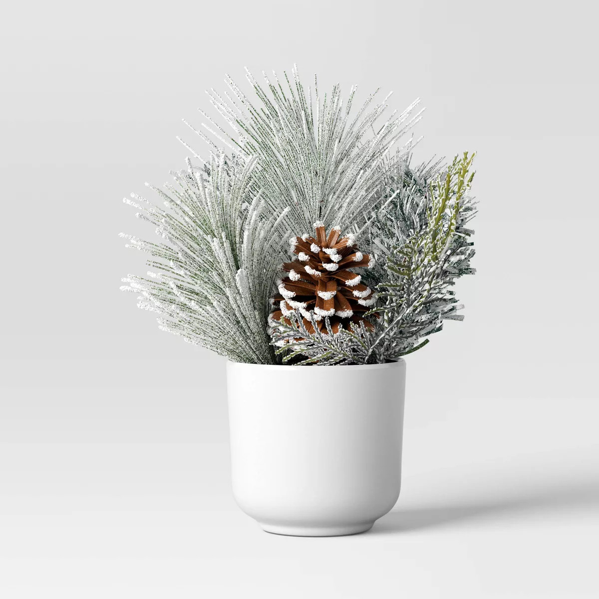 Mini Artificial Heavy Flocked Arrangement - Threshold™ | Target