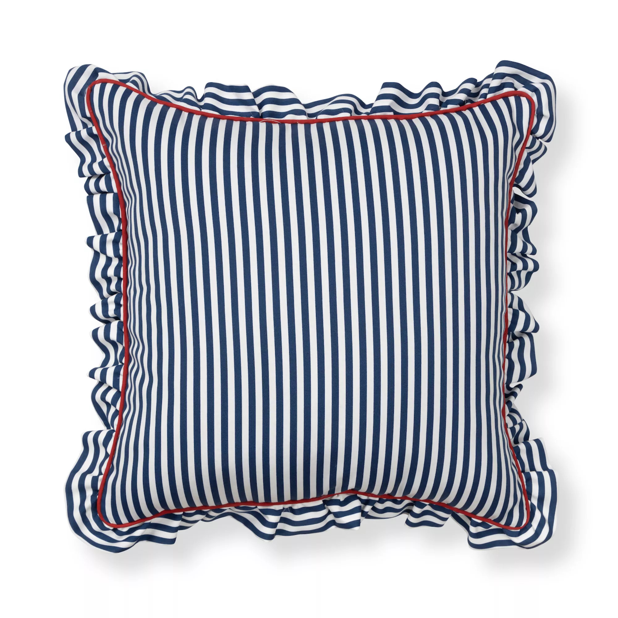 Sonoma Goods For Life® Indoor / Outdoor Stripe Ruffle Oversized Throw Pillow | Kohl's