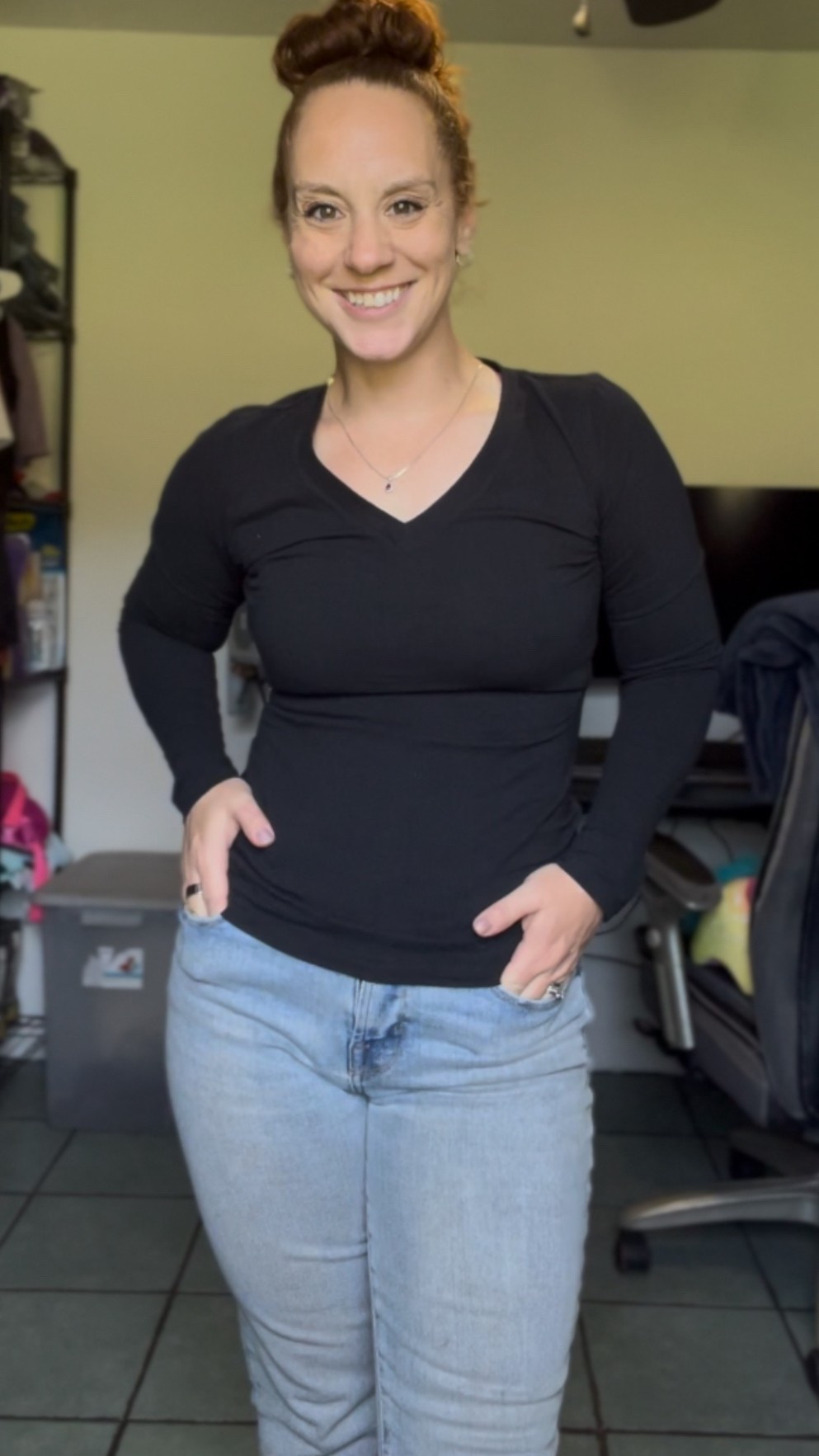 Such a great basic staple shirt coming into fall. Doesn’t ride up, machine washable, and true to size  

#LTKFindsUnder50 #LTKSeasonal #LTKStyleTip