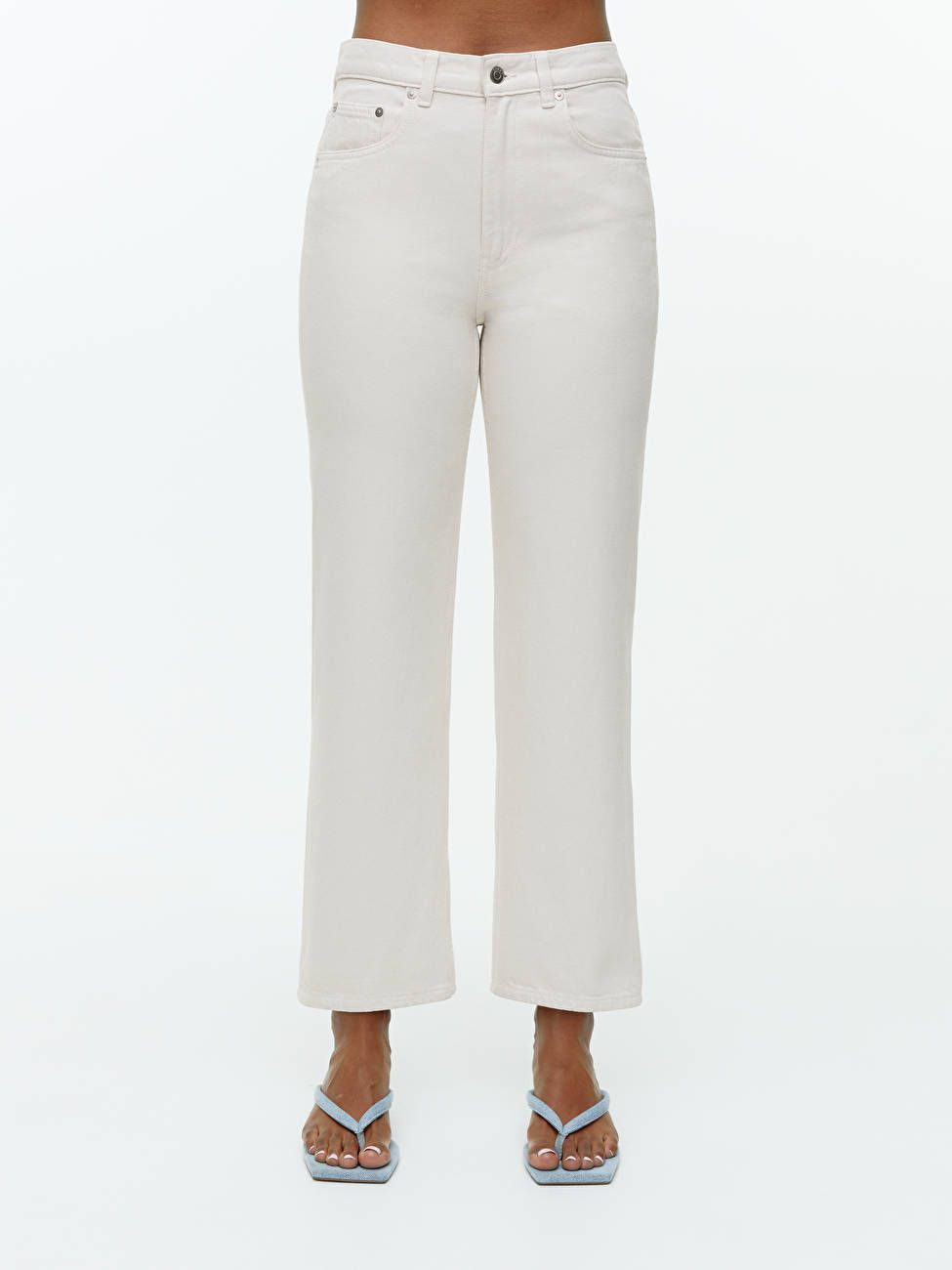 ROSE CROPPED Straight Jeans | ARKET (US&UK)
