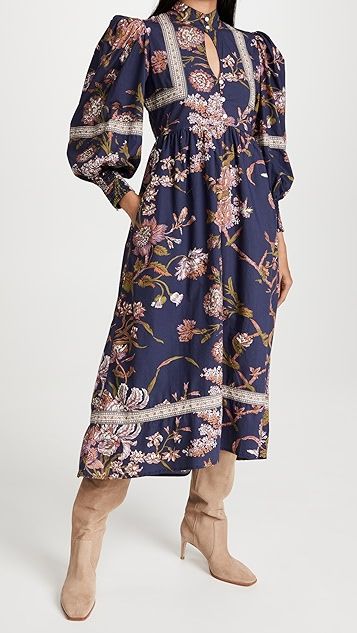 Wanda Print Midi Dress | Shopbop