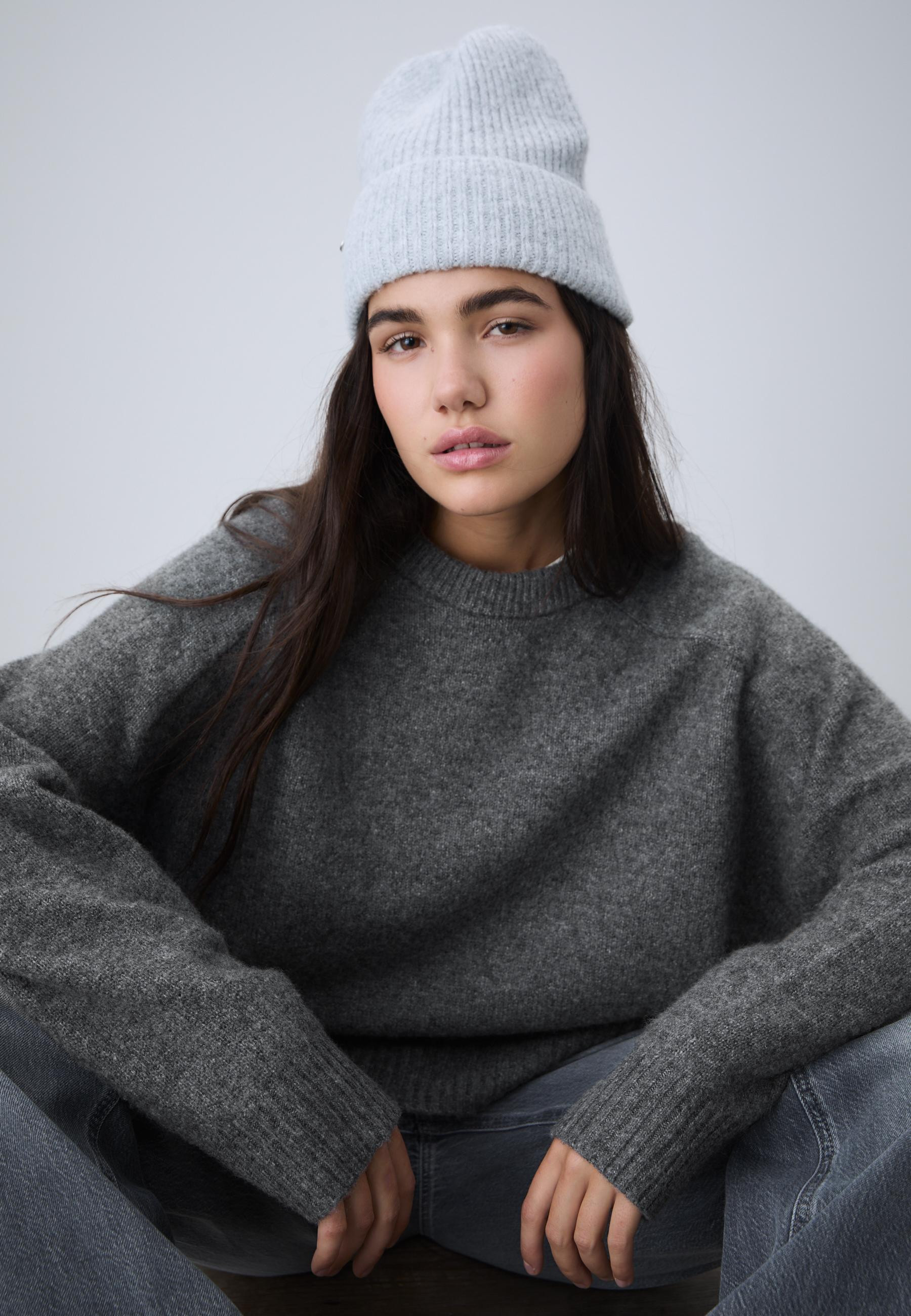 Basic-Pullover aus Soft-Strick - Mode für Damen | Stradivarius Deutschland | Stradivarius DE