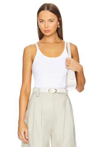 Goldie Pointelle Cami in White from Revolve.com | Revolve Clothing (Global)