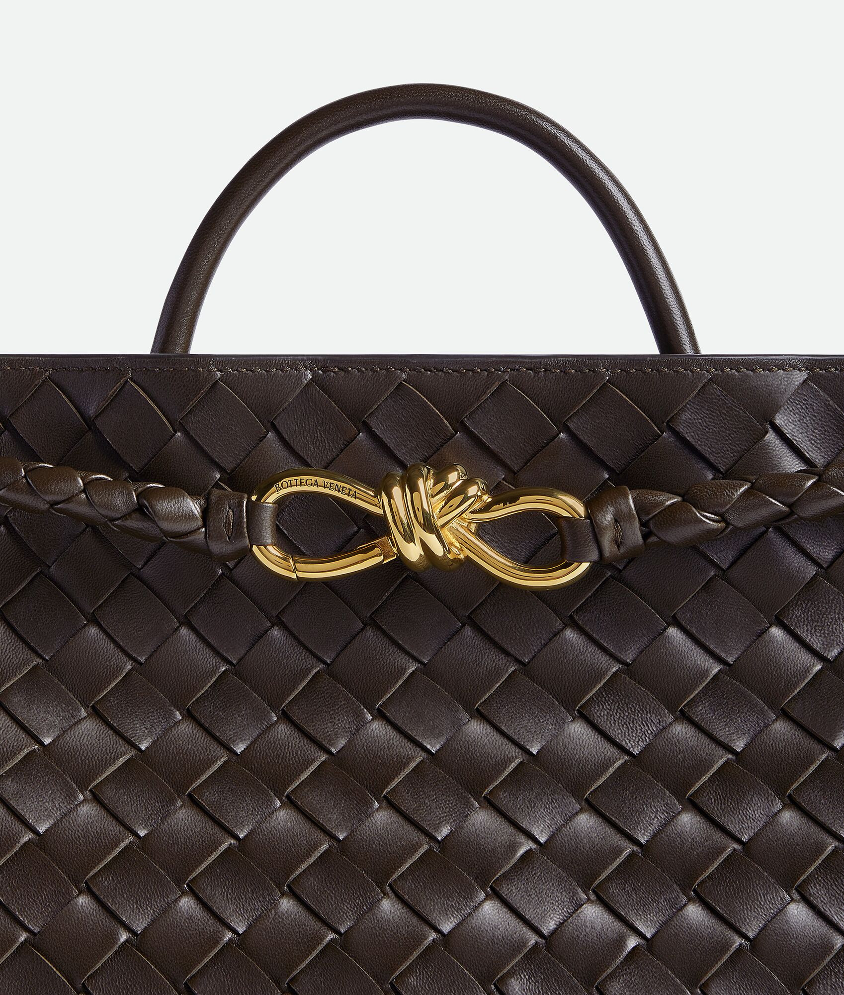 Bottega Veneta® Women's Andiamo in Black. Shop online now. | Bottega Veneta