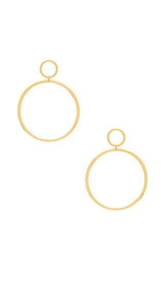 Vanessa Mooney Cadillac Earrings in Gold | Revolve Clothing