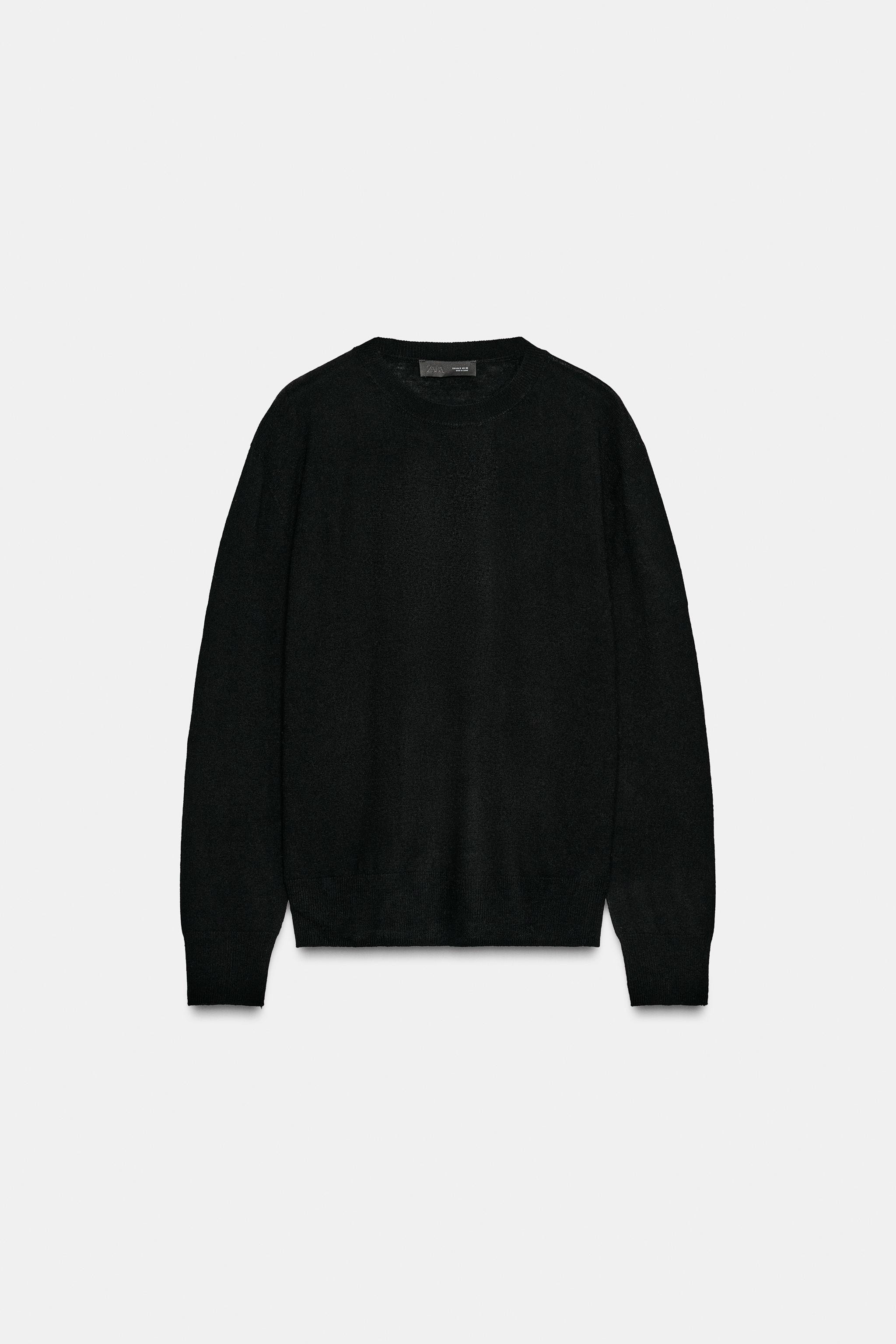 100% EXTRA-SOFT WOOL JUMPER WITH LONG SLEEVES | Zara UK