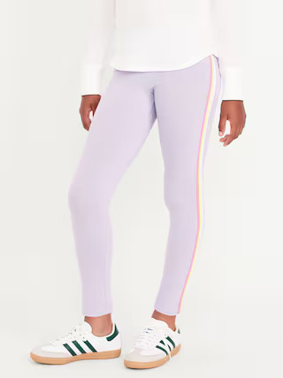 Rainbow Stripe Leggings for Girls | Old Navy (US)