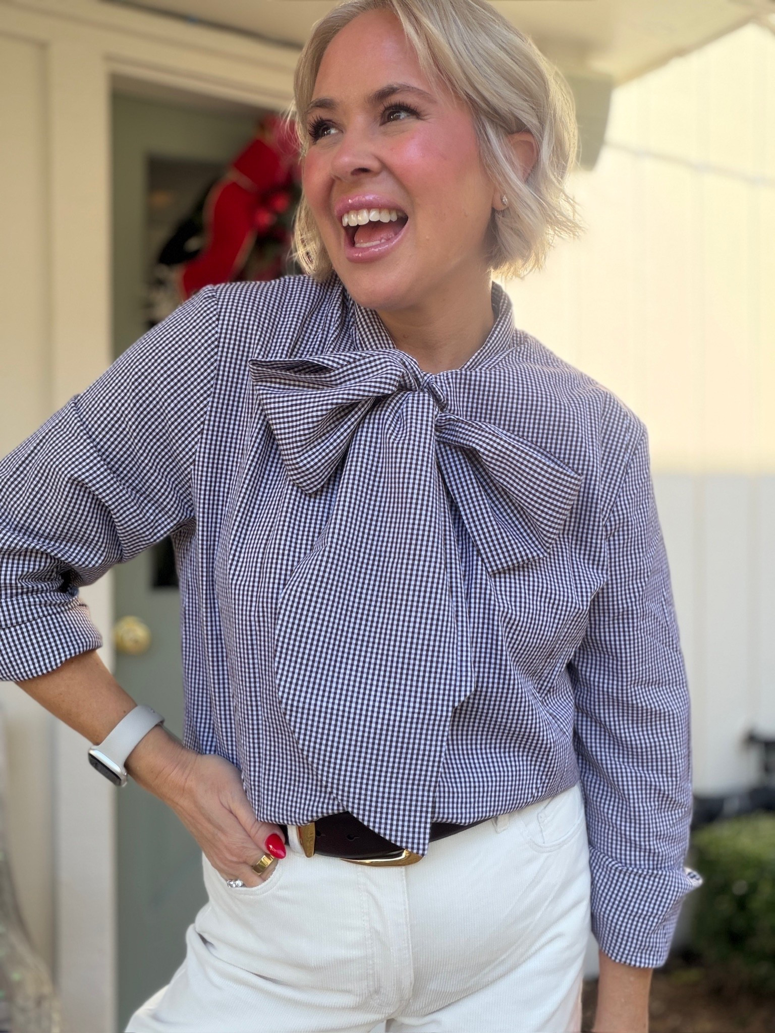 The makeup and the outfit are perfect today!!

Makeup, beauty routine, Amazon top, trendy fashion

#LTKHoliday #LTKootd