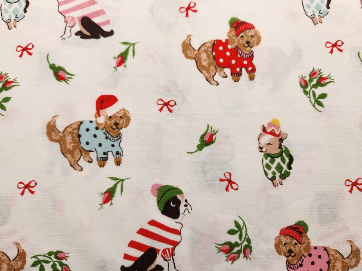 NWT CATH KIDSTON LONDON TWIN PUPPY LOVE CHRISTMAS HOLIDAY SHEET SET | eBay US