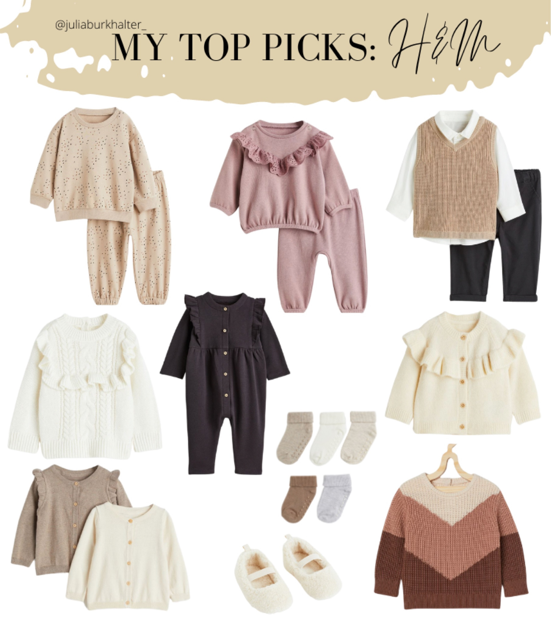 Baby girl finds from H&M 🙌🏻🥰 

Cute baby clothes // baby girl clothes // trendy baby clothes // H&M baby // neutral baby clothes // 

#LTKFind #LTKkids #LTKbaby