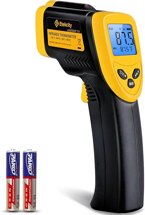 Etekcity Infrared Thermometer Laser Temperature Gun 774, Meat Food Candy Oven Thermometer for Gri... | Amazon (US)