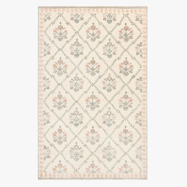 Floral Bouquet Rug | Pottery Barn Teen