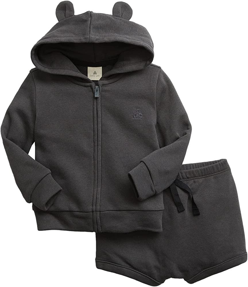 GAP unisex-baby Hoodie and Short Outfit Set | Amazon (US)