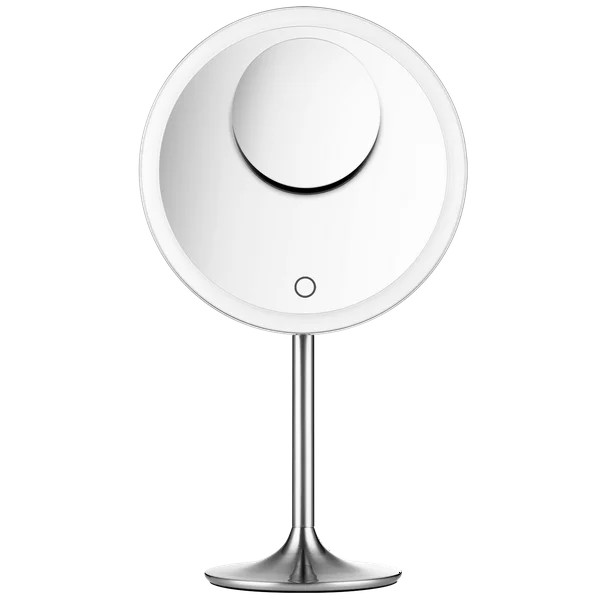 Miusco 9" Lighted Makeup Mirror Pro, 5X + 10X Magnification, Ultra Bright HD Lighting System, Rec... | Walmart (US)