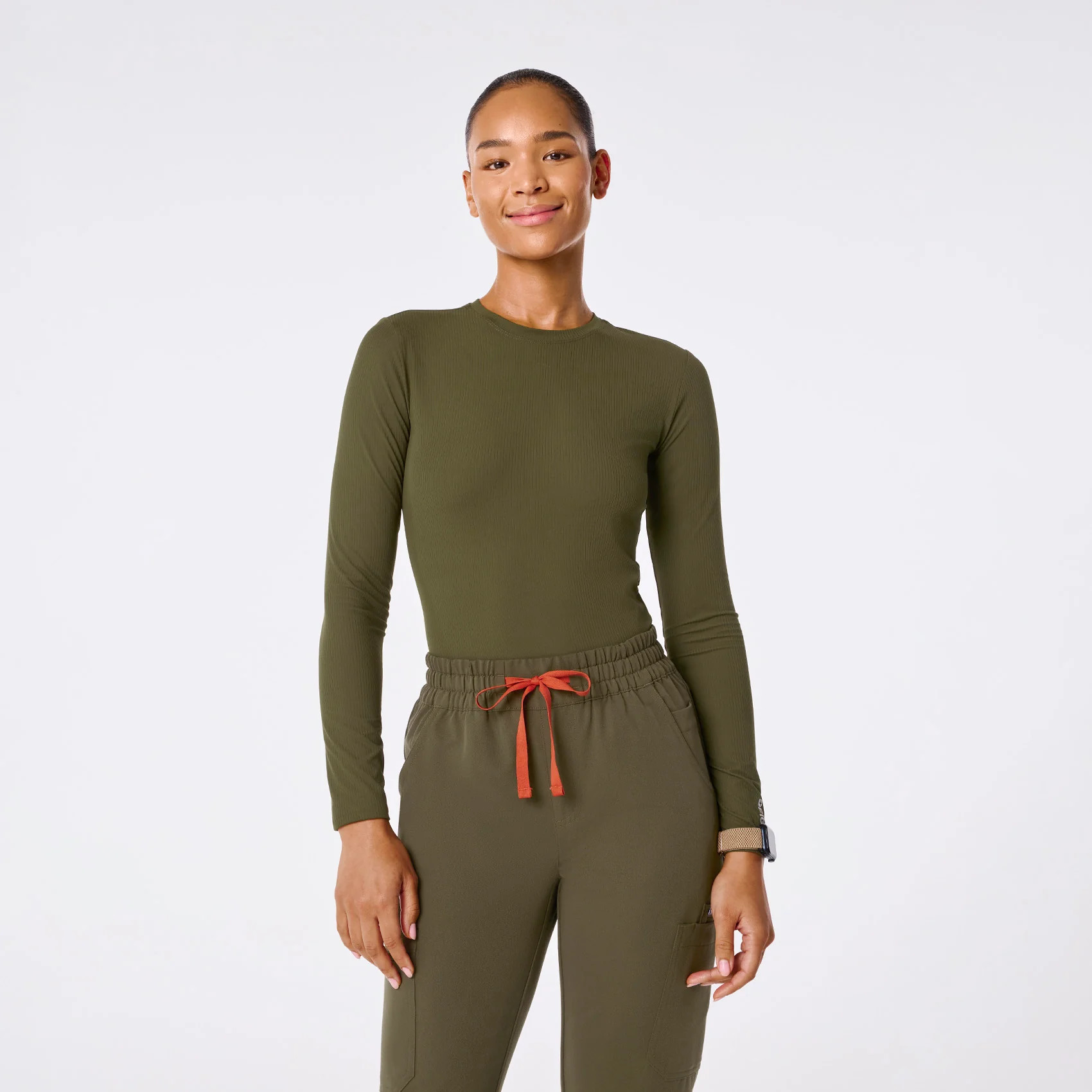 Ribbed Longsleeve Underscrub | FIGS
