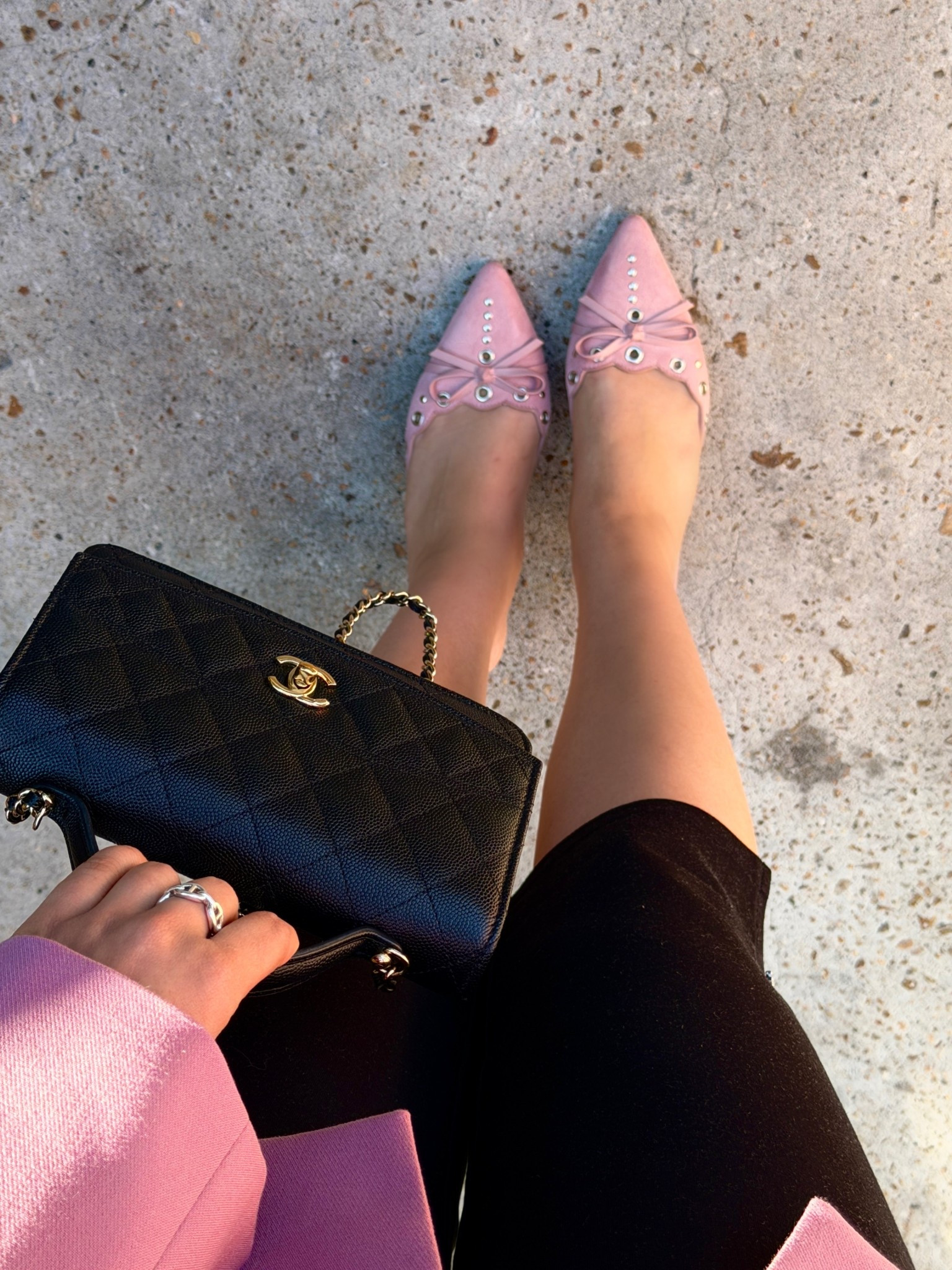 Size M in the blazer!! 