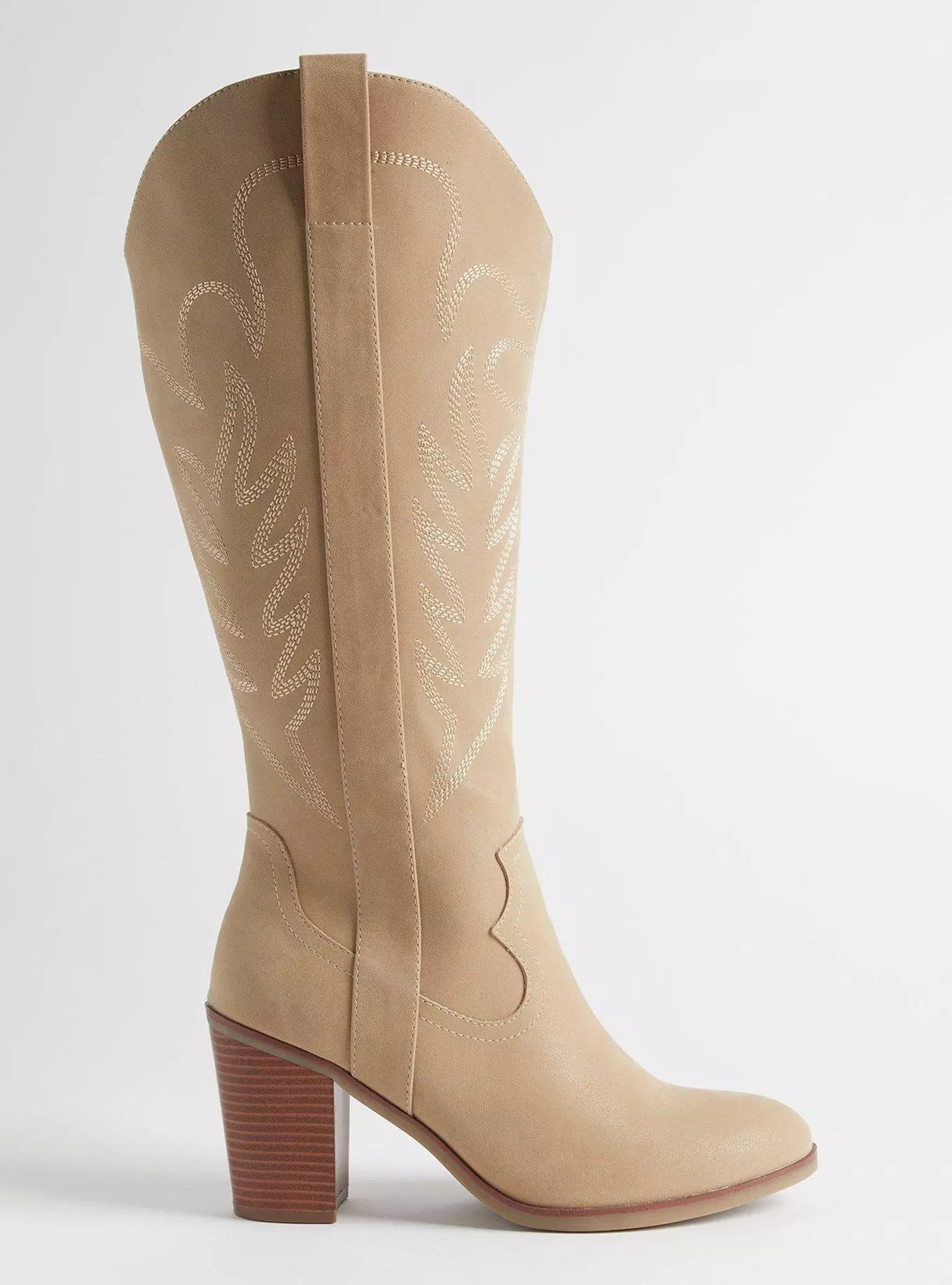 Tall Shaft Heeled Western Boot (WW) | Torrid (US & Canada)