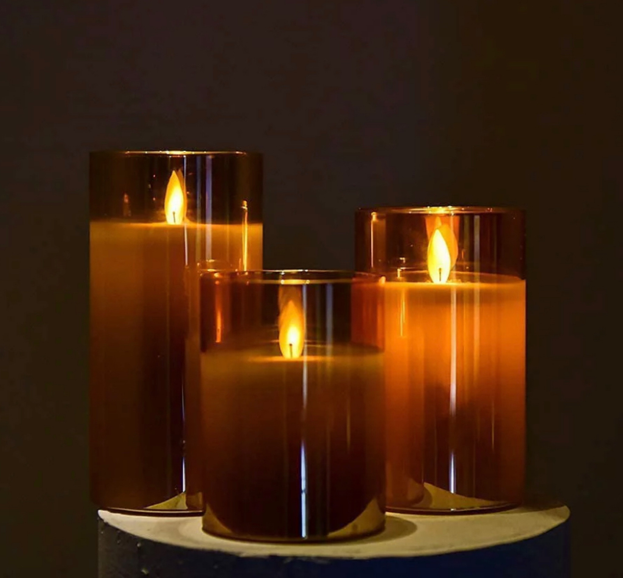 Moody battery operated candles that are perfect for Halloween or Autumn home decorations. They come with a remote too. 

#LTKhome #LTKSeasonal #LTKHalloween