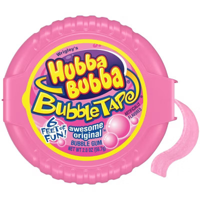 Hubba Bubba Tape Original Bubble Gum - 2oz/6ft | Target