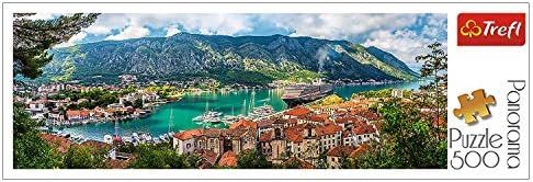 Trefl 500 Piece Panorama Jigsaw Puzzles, Kotor, Montenegro, Multicolor | Amazon (US)
