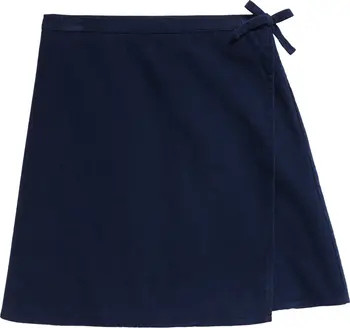 Kids' Faux Wrap Corduroy Skirt | Nordstrom