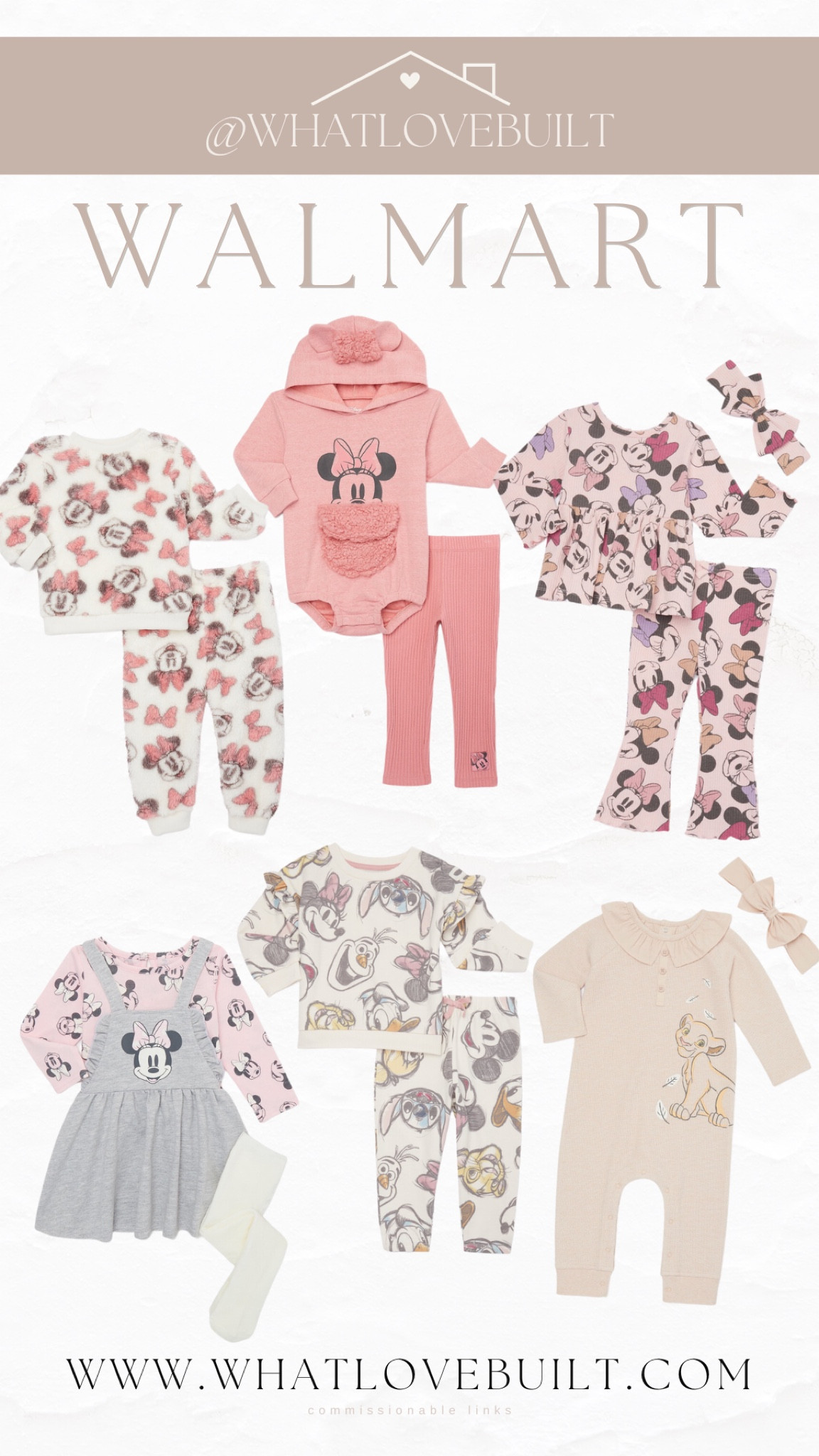 New at Walmart Disney Baby Girl & Toddler

#disney #disneyland #disneyworld #disneyoutfits #minniemouse #mickey #mickeymouse #disneyootd #minnie #disneytrip #disneyvacation #birthday #matchingset #toddler #babygirl #baby 

#LTKbaby #LTKtravel #LTKfamily