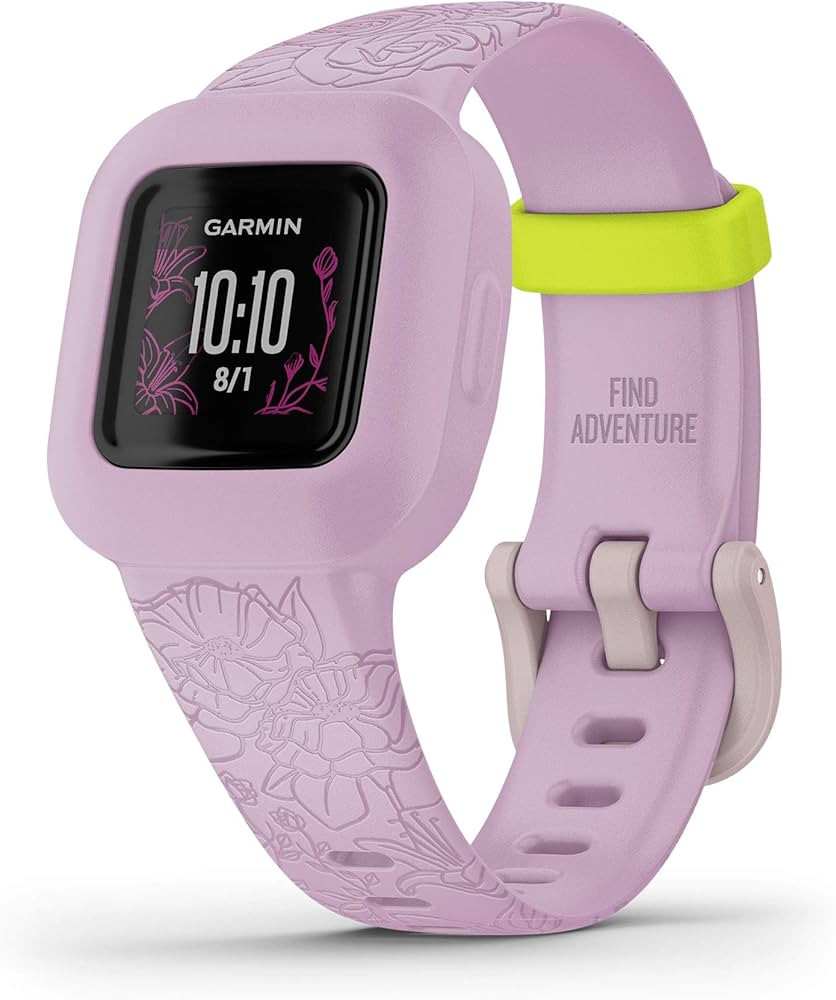 Garmin vivofit jr. 3, Fitness Tracker for Kids, Includes Interactive App Experience, Swim-Friendl... | Amazon (US)