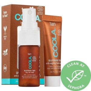 Gradual Sunless Tan Anti-Aging Face Serum and Dry Oil Mist | Sephora (US)