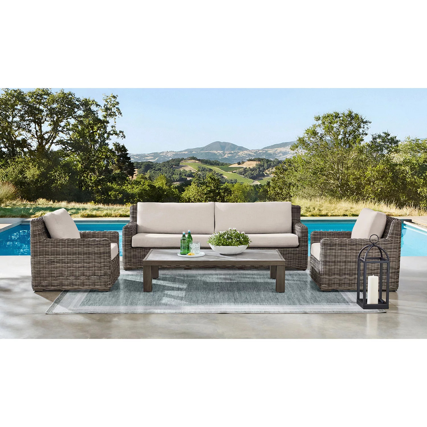 Member's Mark Halstead XL 4-Piece Seating Set | Sam's Club
