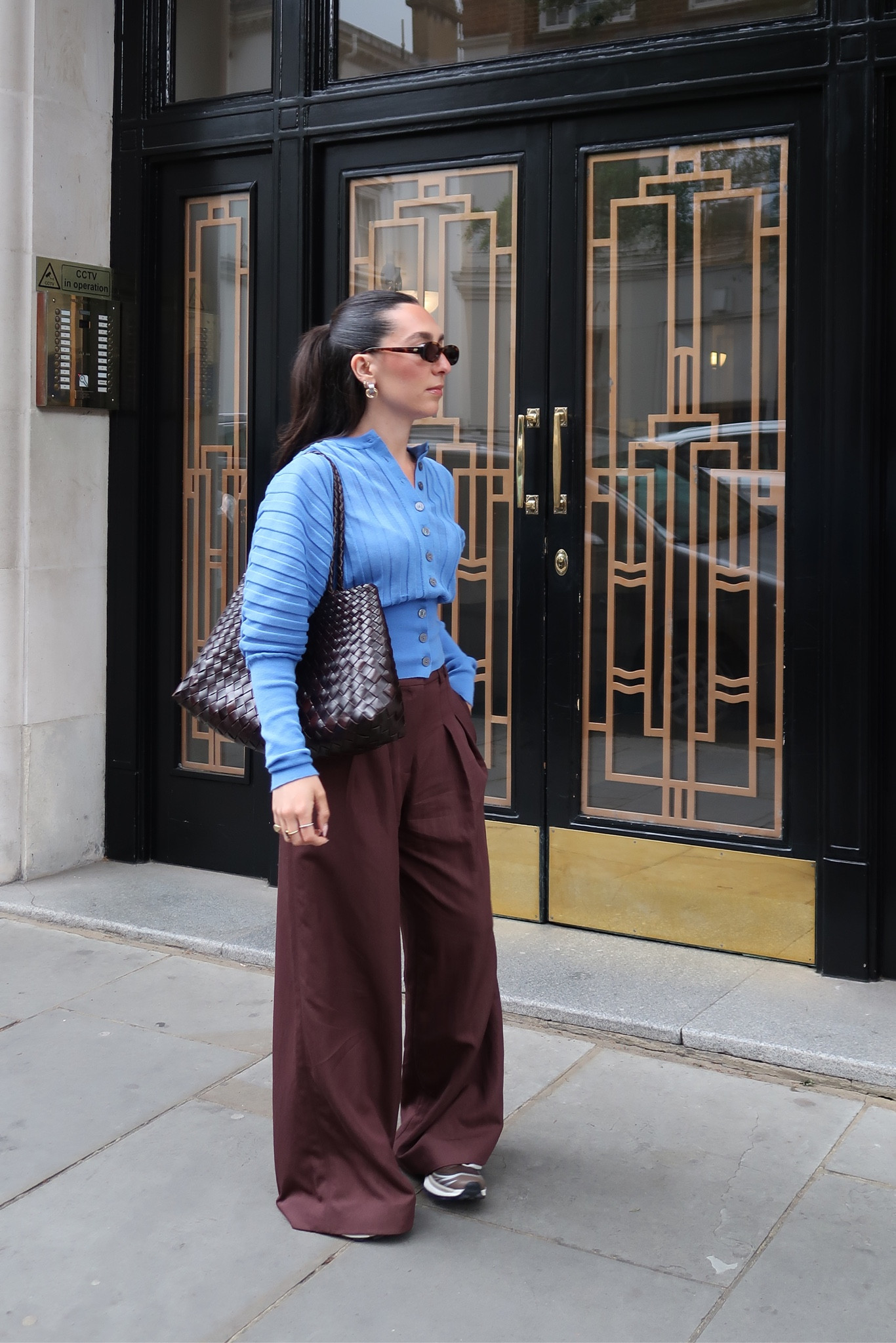 Brown and blue colour combo for springg

#LTKpetite #LTKspring #LTKuk